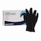 Boardwalk 396 Series, Disposable Gloves, 4.4 mil Palm, Nitrile, Powder-Free, M, 100 PK, Black BWK396MBX - alternate 1